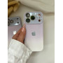 Ніжно-рожевий чохол омбре з логотипом і захистом камери для iPhone 17 Pro